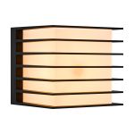 Nordlux Fluctus Luce Da Parete Metallo Nero | Adatto per E27