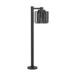 Eglo Lampada a piedistallo Selinus Acciaio Nero| IP65 - Adatto per 1x E27