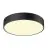 SLV Medo Pro 40 Parete e Luce da soffitto Aluminium Nero Il Giro 19W 2650lm - 930-940 CCT | IP50 - Miglior Resa Cromatica - Dali Dimmerabile 