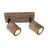 Good&Mojo Luce da soffitto Java Bambù Marrone | Adatto per 2x GU10 