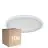 Multipack 10x D'Lite Luce da soffitto Luma Bianca 18W 1700lm - 827 Bianco Molto Caldo | IP44 - 29cm