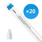 Multipack 20x Philips Tubo LED T8 CorePro (EM/Mains) High Output 24W 2700lm - 840 Bianco Freddo | 150cm - Sostitutiva 58W
