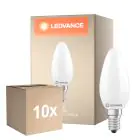 Multipack 10x Ledvance Classic LED E14 Candela Ghiaccio 5.9W 806lm - 827 Bianco Molto Caldo | Dimmerabile - Sostitutiva 60W