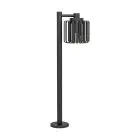 Eglo Lampada a piedistallo Selinus Acciaio Nero| IP65 - Adatto per 1x E27